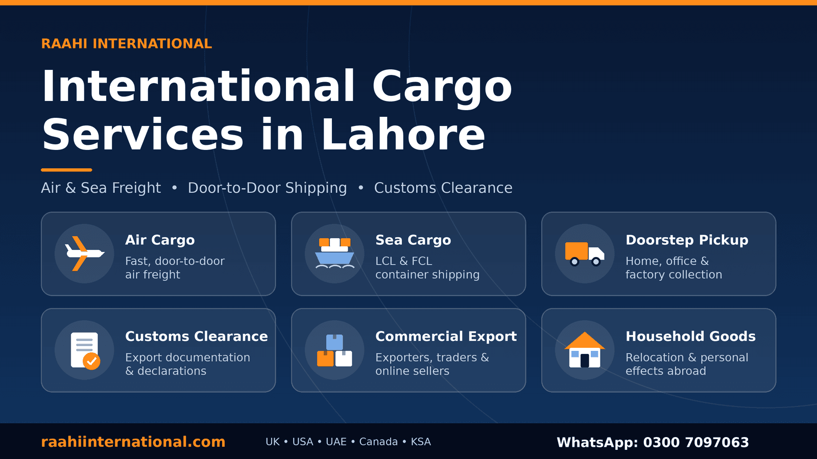 Raahi International Cargo and Logistics